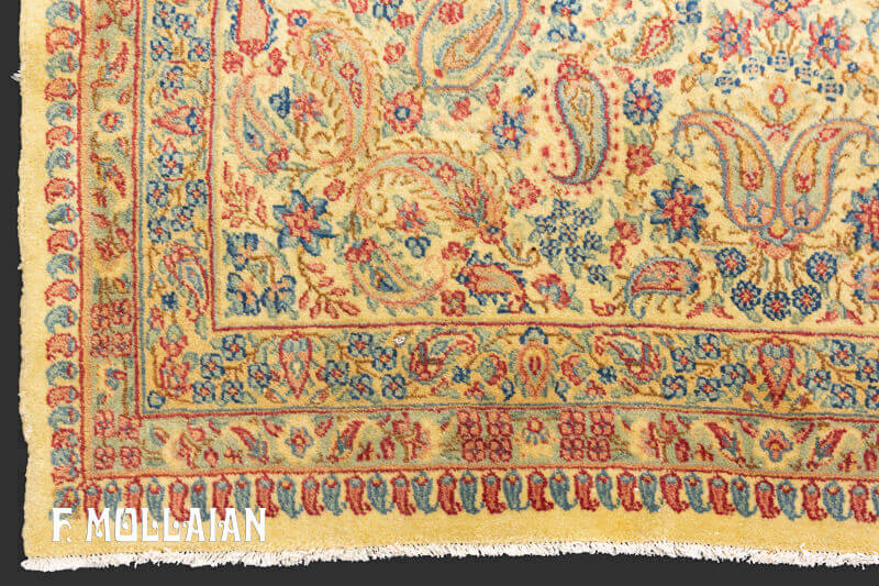 Grand Tapis Kerman Fin n°:35292947